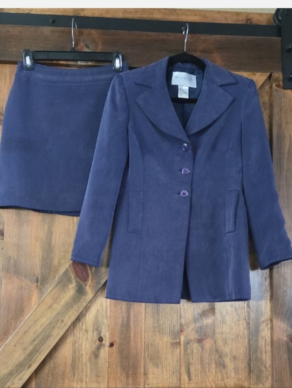 Vintage Hugo Buscati Silk Lined Suit Petite 4 - Picture 14 of 14